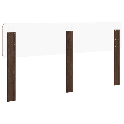 vidaXL Headboard Brown Oak Engineered wood 6