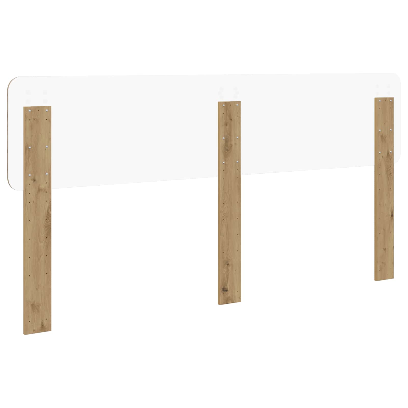 vidaXL Headboard Artisan Oak Engineered wood 6