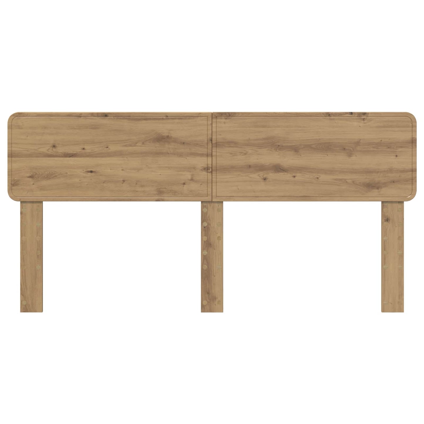 vidaXL Headboard Artisan Oak Engineered wood 4