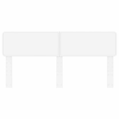 vidaXL Headboard White Engineered wood 4