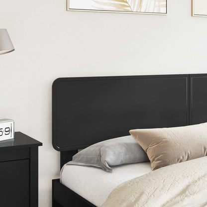 vidaXL Headboard Black Oak Engineered wood 3