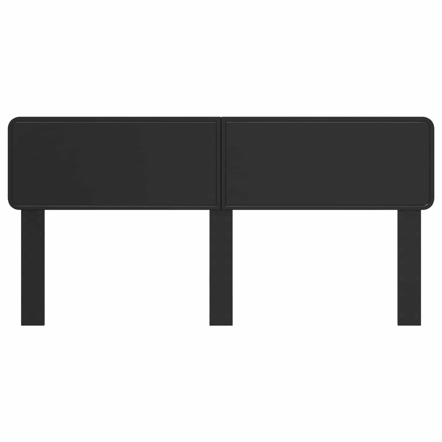 vidaXL Headboard Black Oak Engineered wood 4