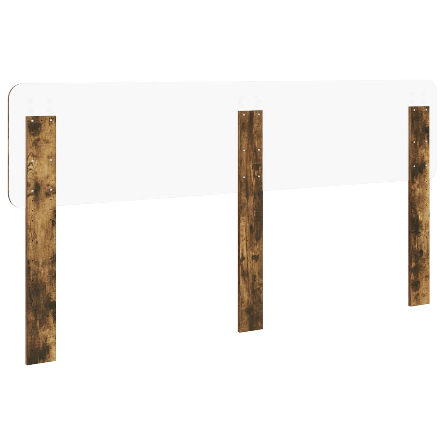 vidaXL Headboard Smoked Oak Engineered wood 6