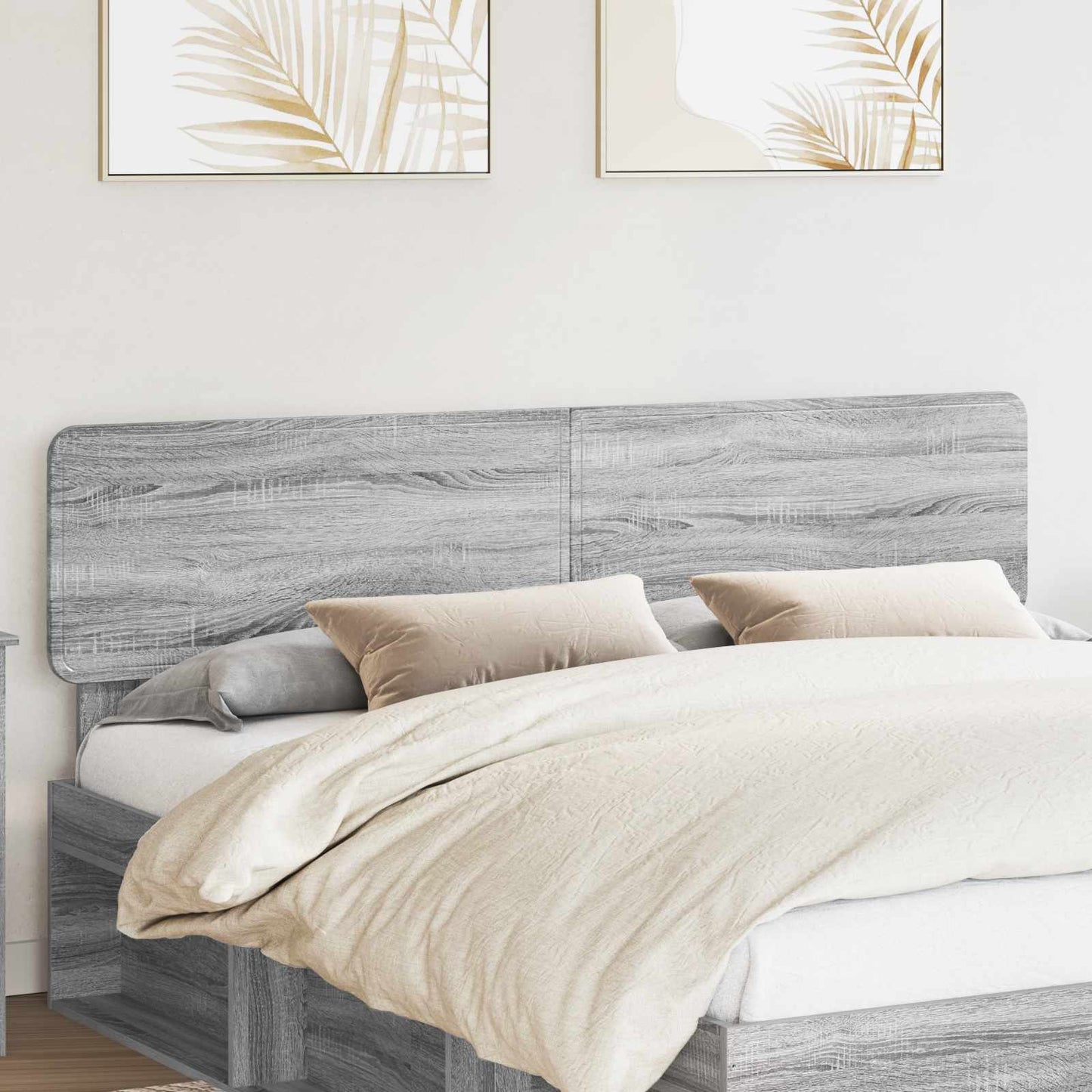 vidaXL Headboard Grey Sonoma Engineered wood 1