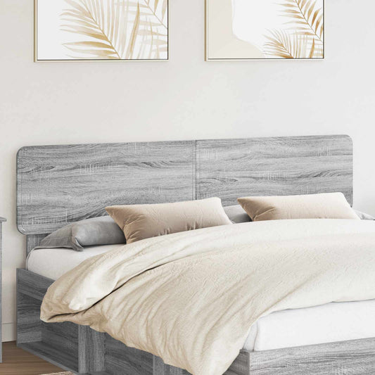 Headboard Grey Sonoma Engineered wood 1