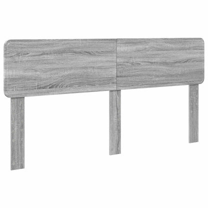vidaXL Headboard Grey Sonoma Engineered wood 2