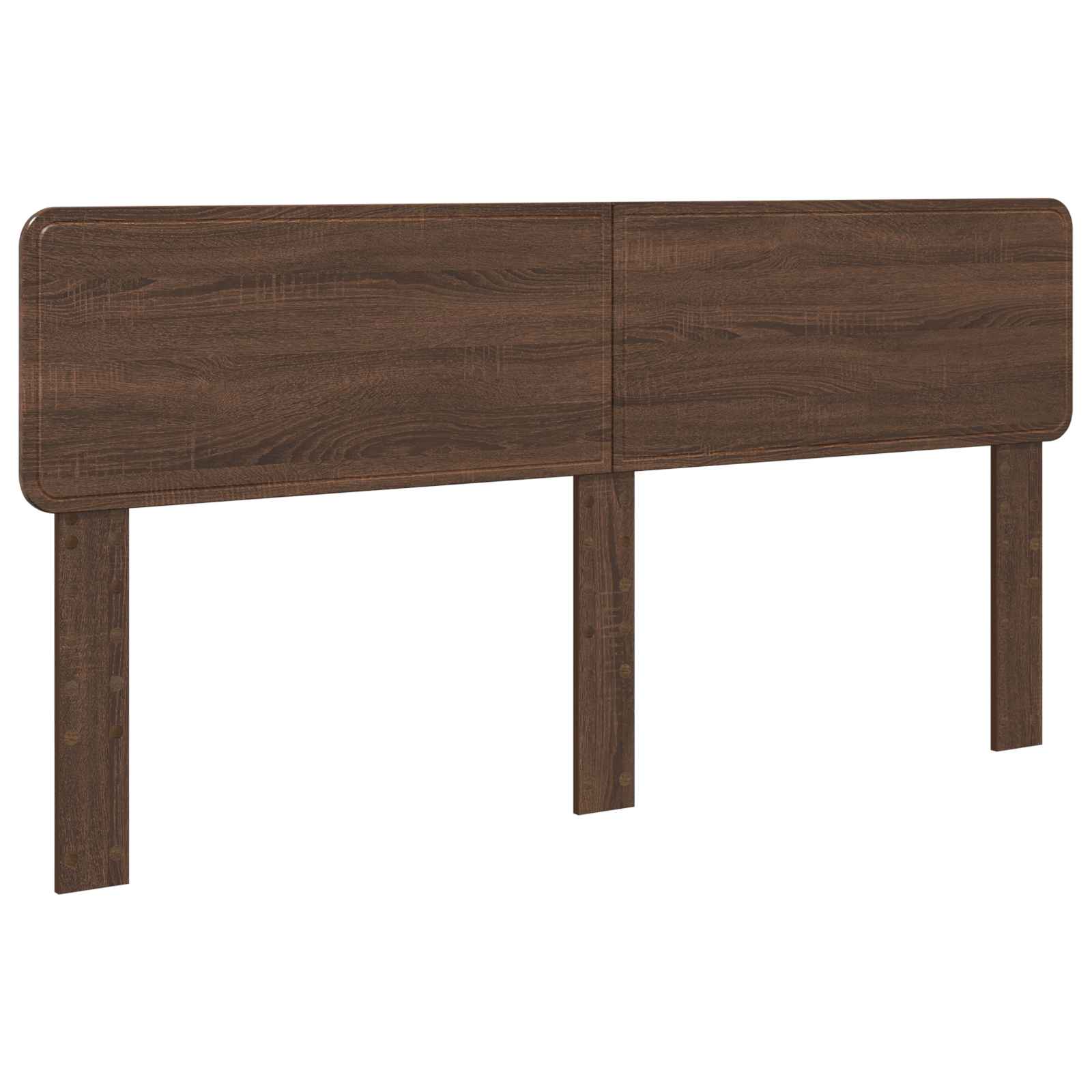 vidaXL Headboard Brown Oak Engineered wood 2