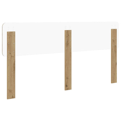 vidaXL Headboard Artisan Oak Engineered wood 6