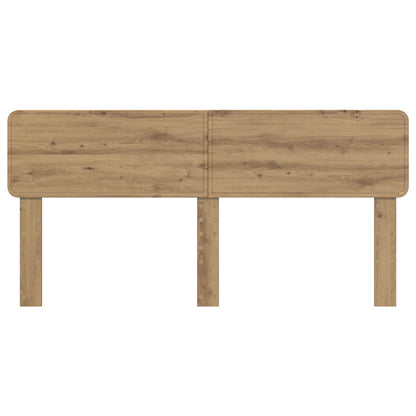 vidaXL Headboard Artisan Oak Engineered wood 4