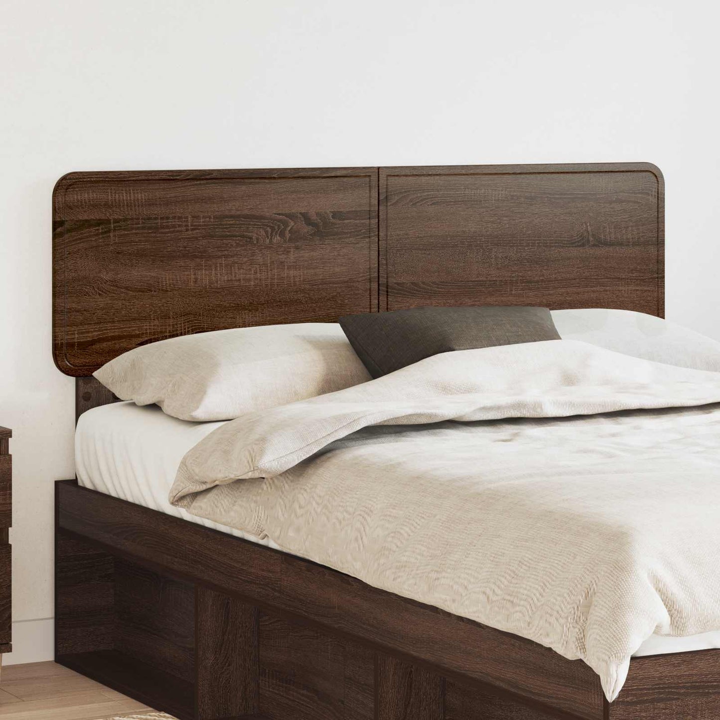 vidaXL Headboard Brown Oak Engineered wood 1