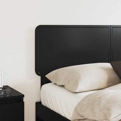 vidaXL Headboard Black Oak Engineered wood 3