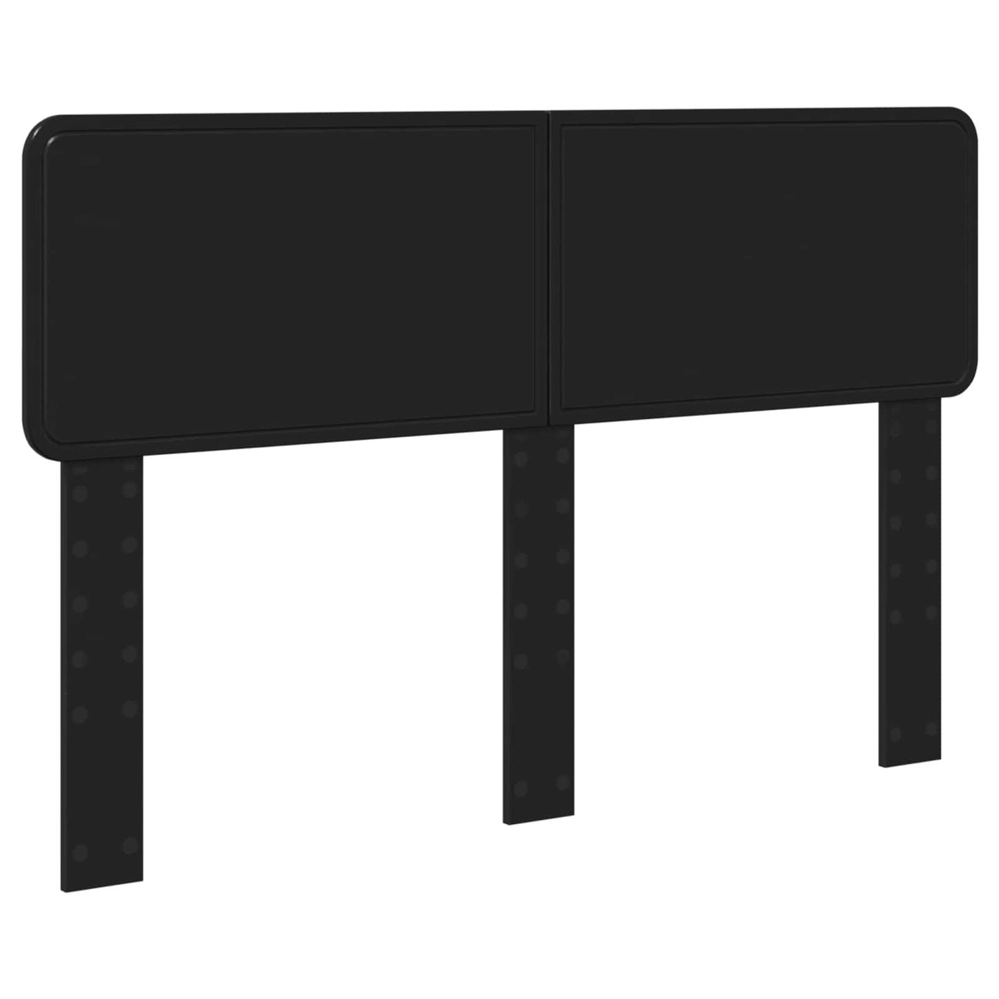 vidaXL Headboard Black Oak Engineered wood 2