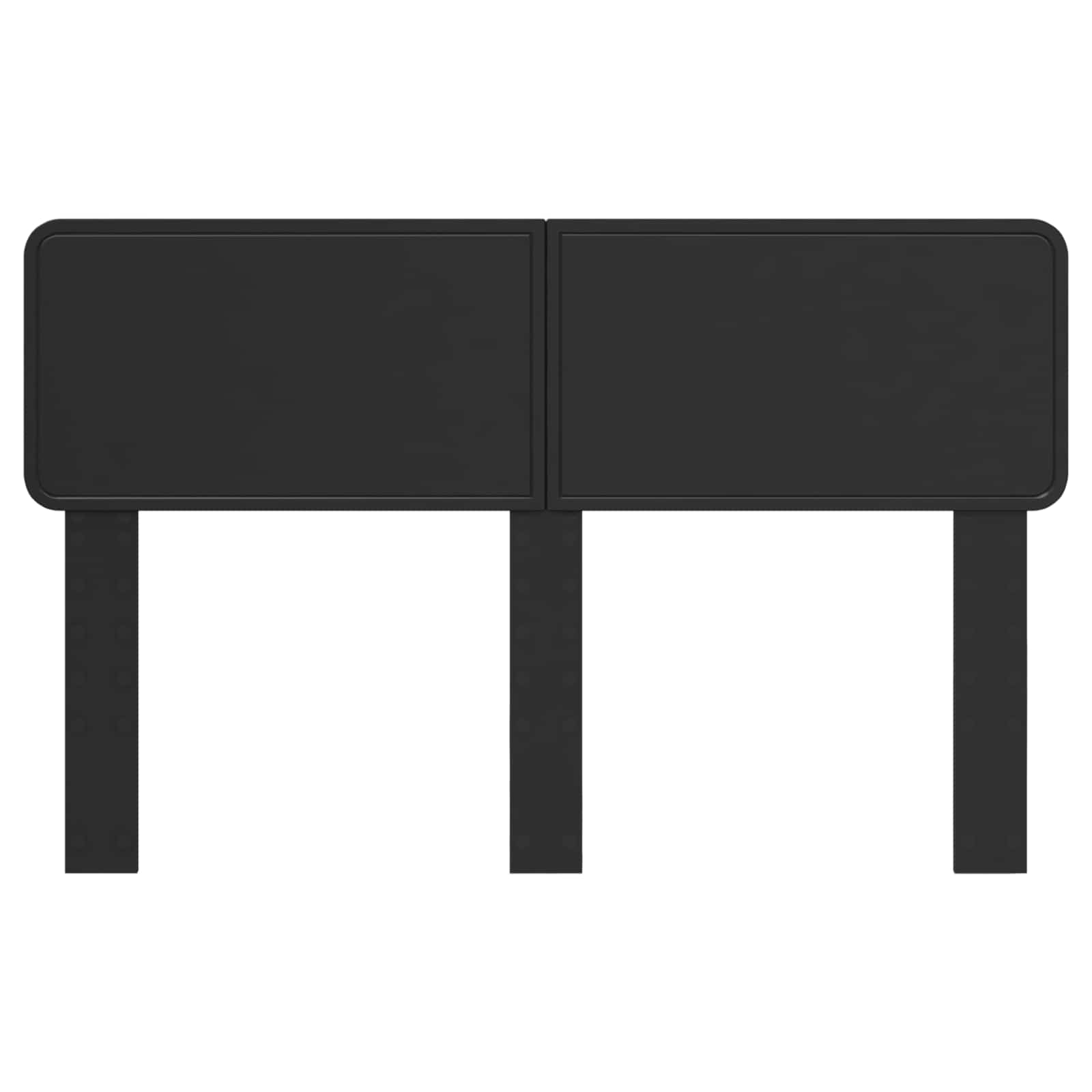 vidaXL Headboard Black Oak Engineered wood 4