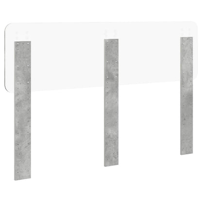 vidaXL Headboard Concrete Grey Engineered wood 6