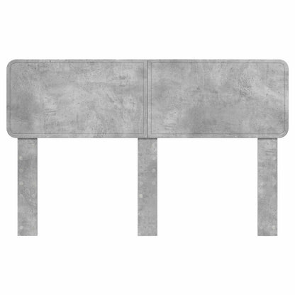 vidaXL Headboard Concrete Grey Engineered wood 4