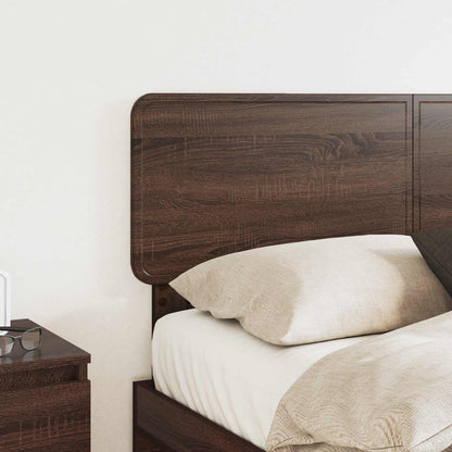 vidaXL Headboard Brown Oak Engineered wood 3