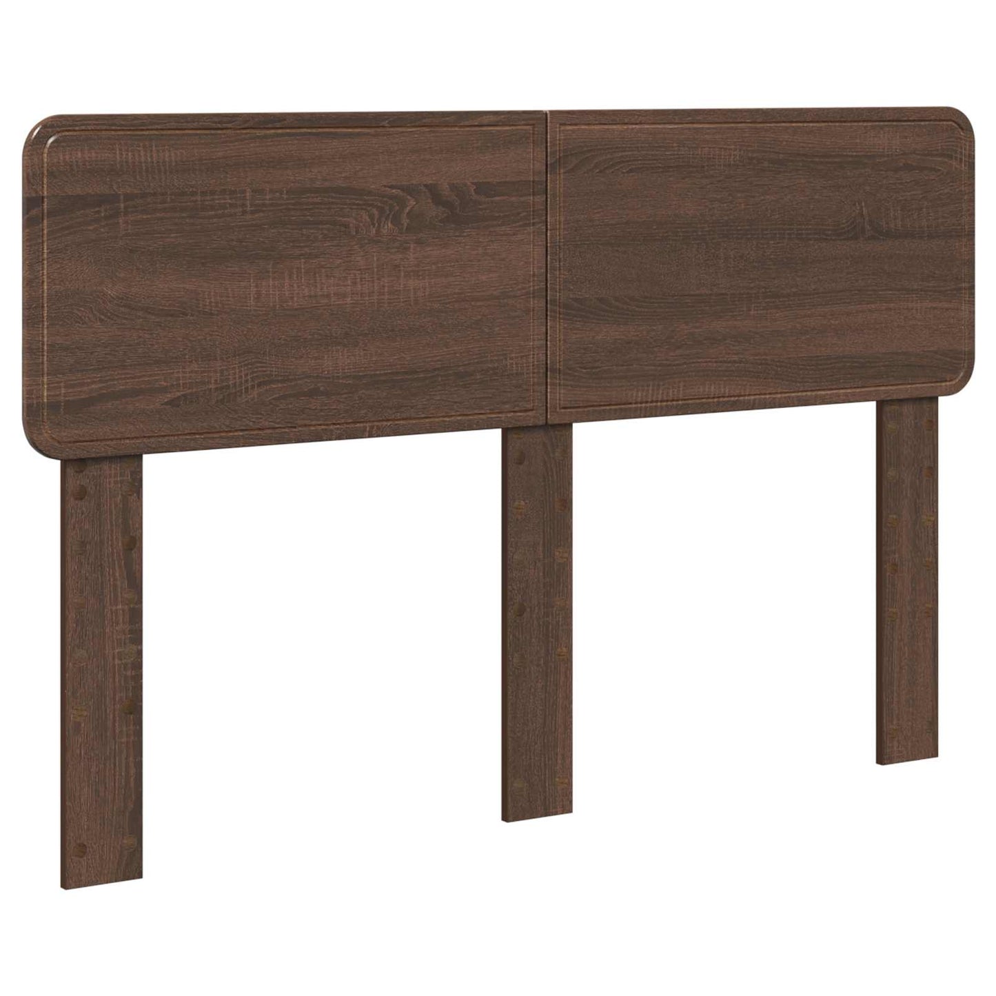 vidaXL Headboard Brown Oak Engineered wood 2