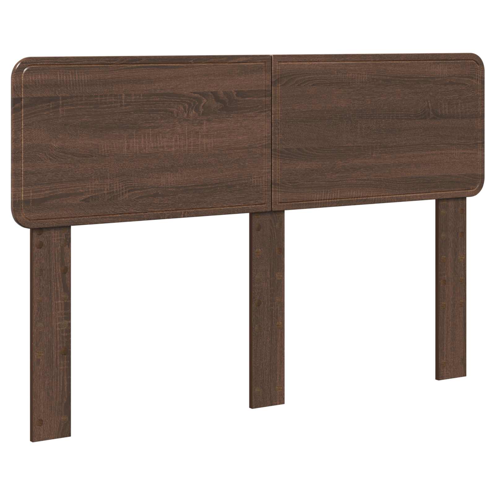 vidaXL Headboard Brown Oak Engineered wood 2