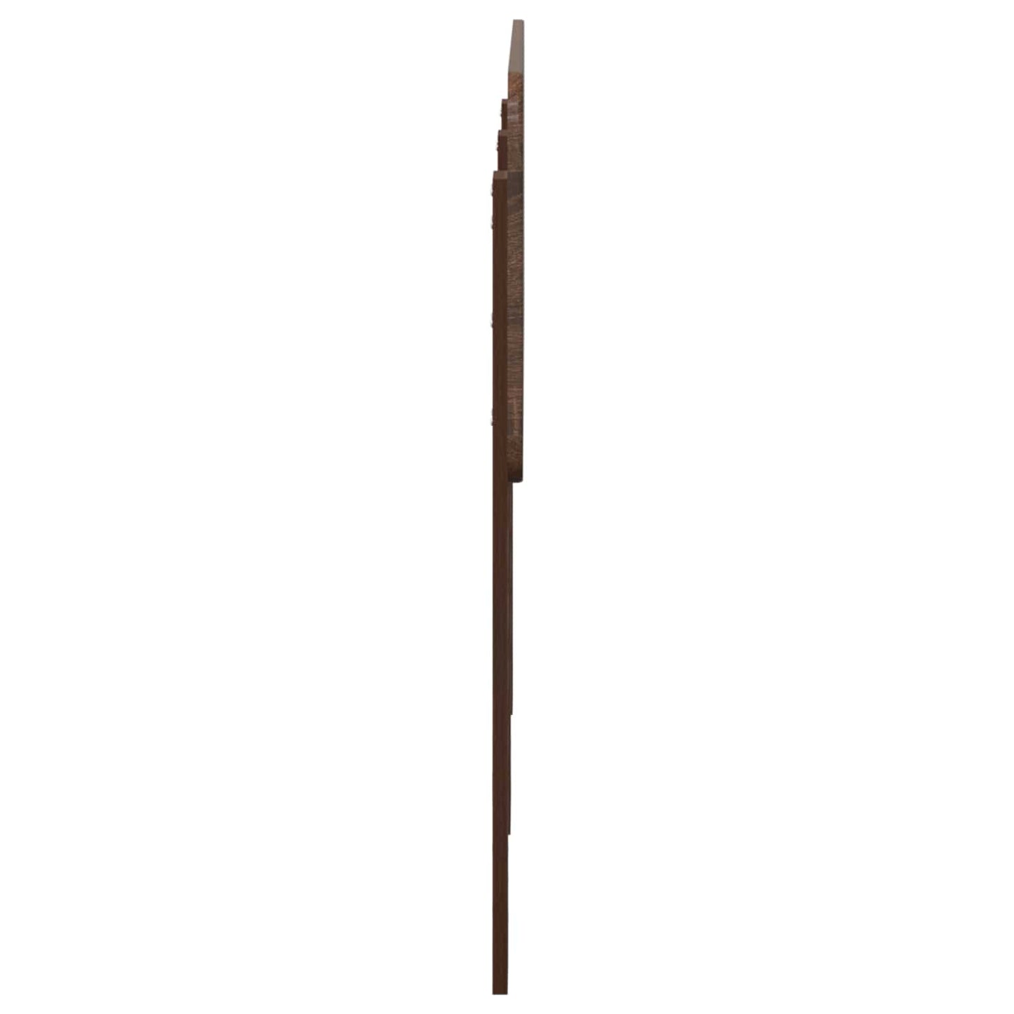 vidaXL Headboard Brown Oak Engineered wood 5