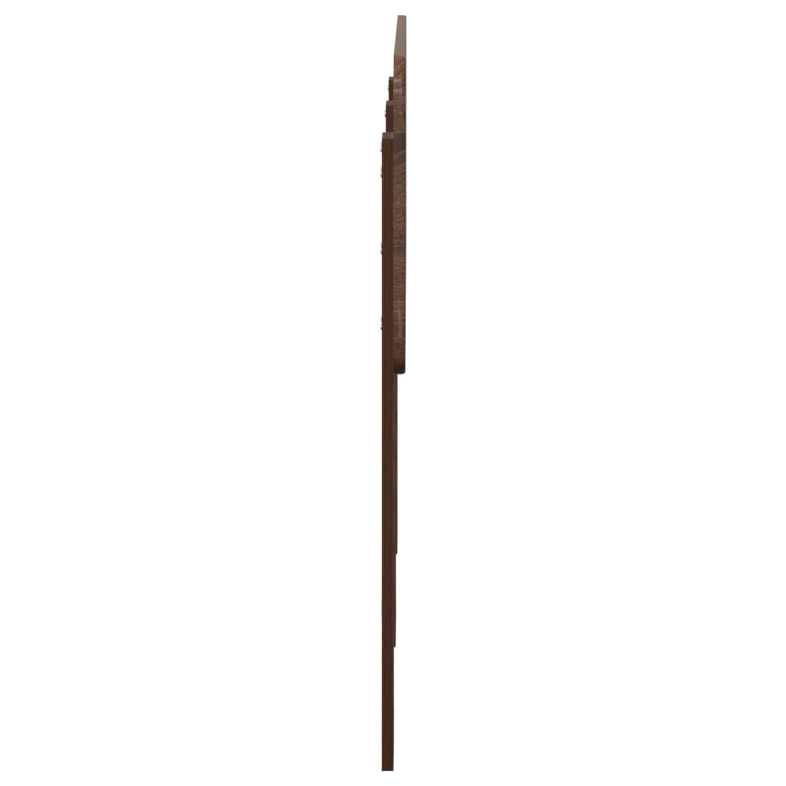 vidaXL Headboard Brown Oak Engineered wood 5