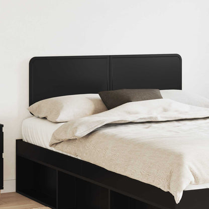 vidaXL Headboard Black Oak Engineered wood 1