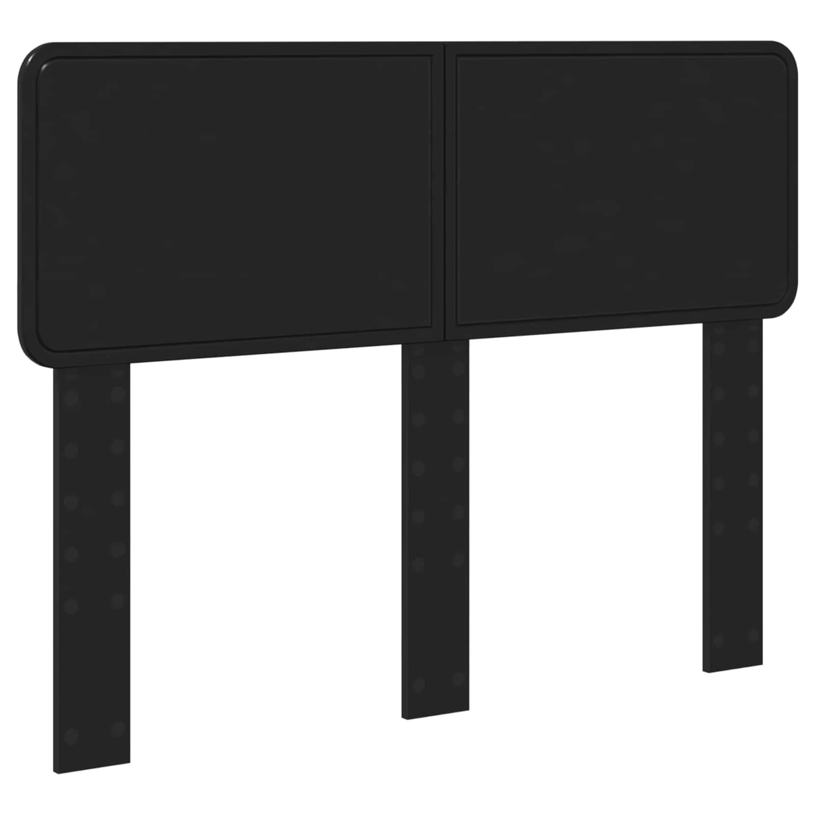 vidaXL Headboard Black Oak Engineered wood 2