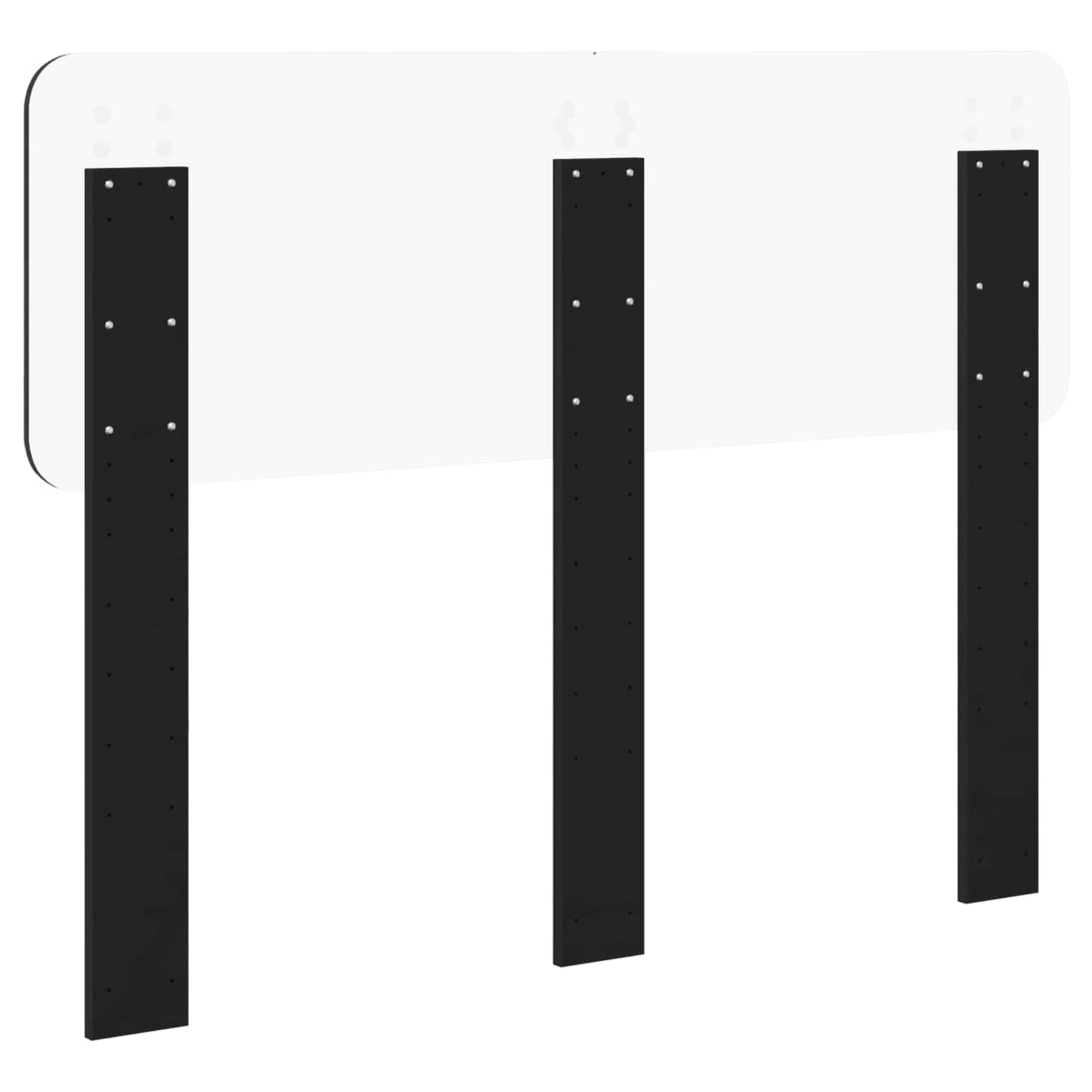 vidaXL Headboard Black Oak Engineered wood 6