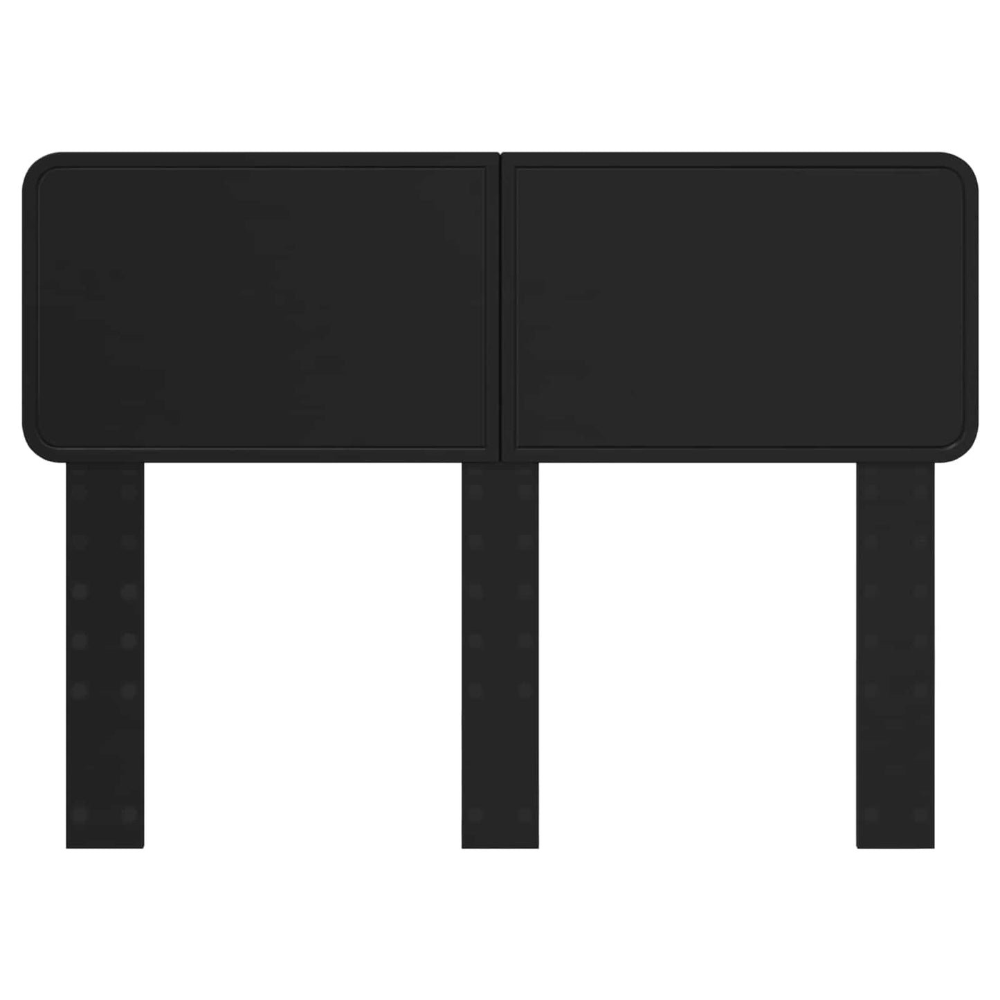 vidaXL Headboard Black Oak Engineered wood 4