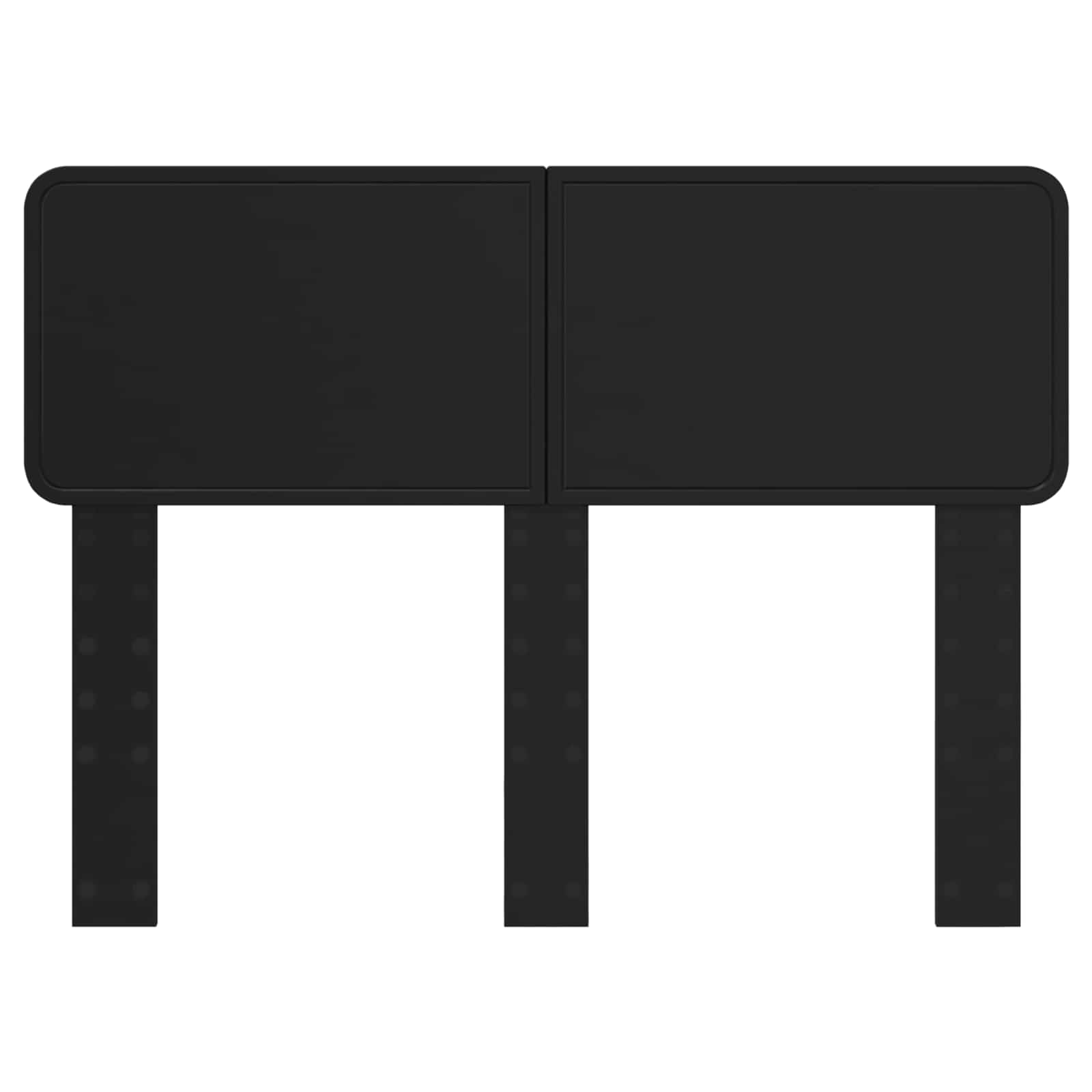 vidaXL Headboard Black Oak Engineered wood 4