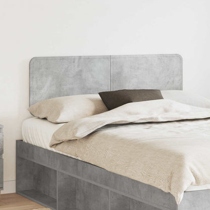 vidaXL Headboard Concrete Grey Engineered wood 1