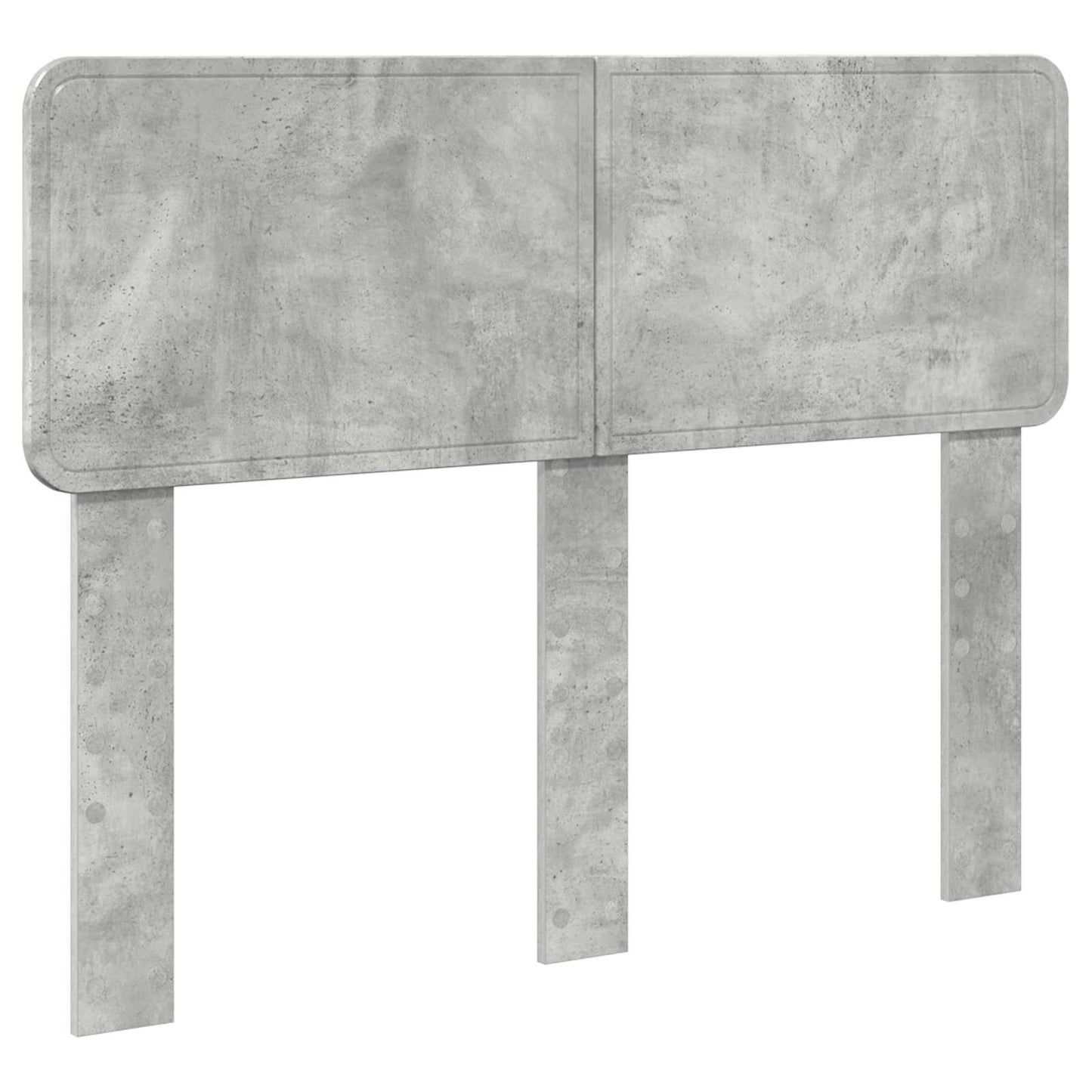 vidaXL Headboard Concrete Grey Engineered wood 2