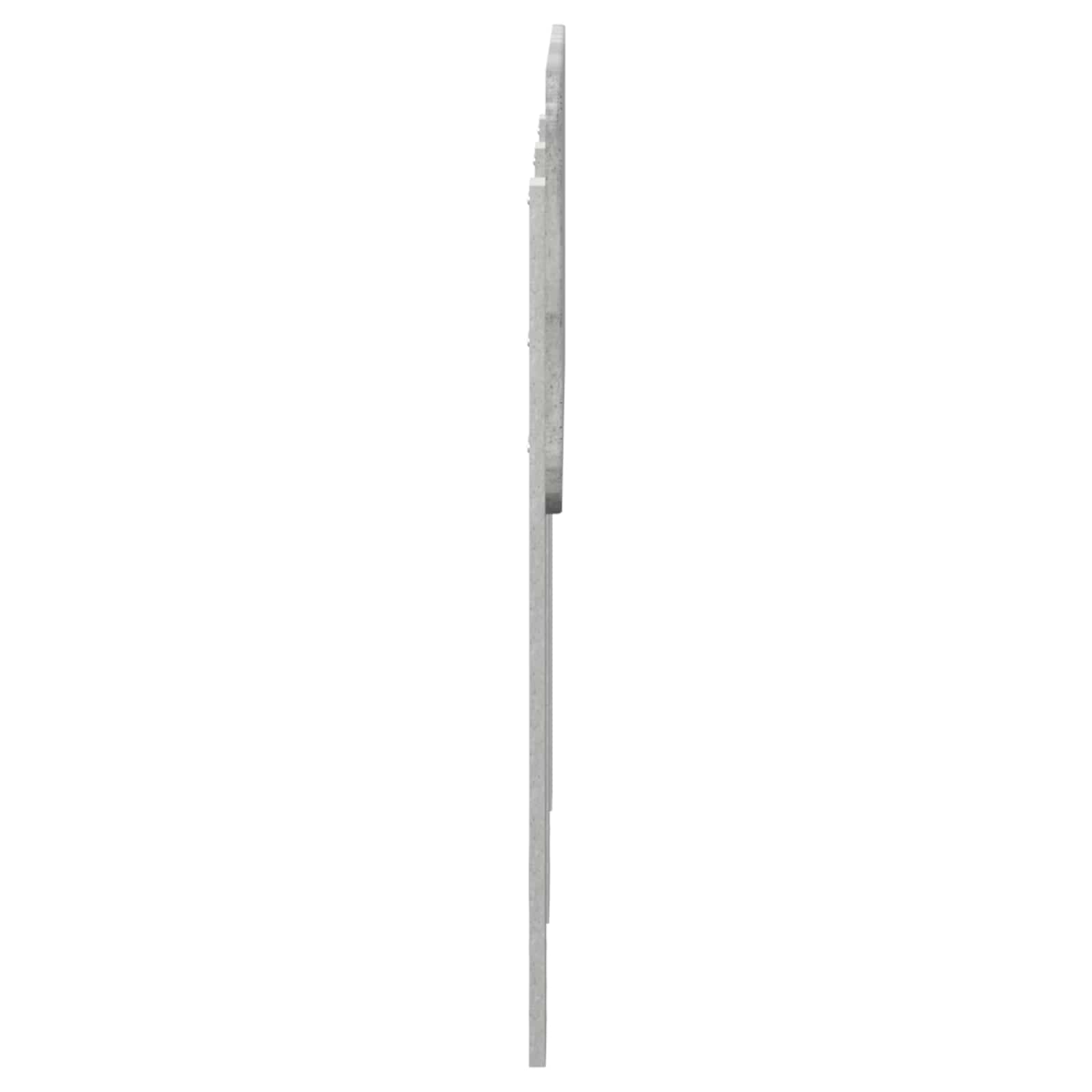 vidaXL Headboard Concrete Grey Engineered wood 5