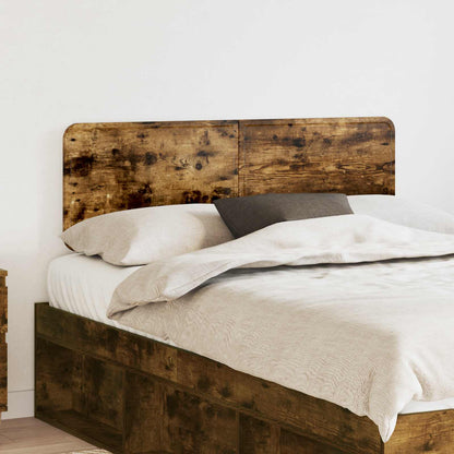 vidaXL Headboard Smoked Oak Engineered wood 1