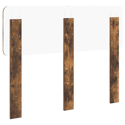 vidaXL Headboard Smoked Oak Engineered wood 6