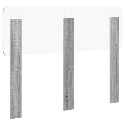 vidaXL Headboard Grey Sonoma Engineered wood 6