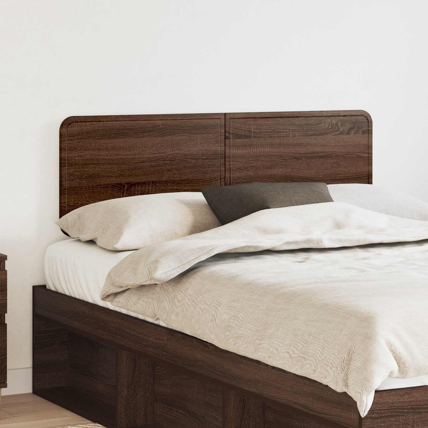 vidaXL Headboard Brown Oak Engineered wood 1