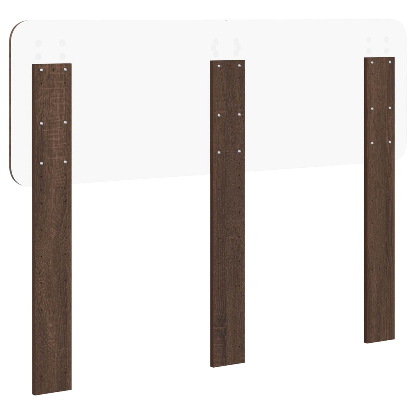 vidaXL Headboard Brown Oak Engineered wood 6