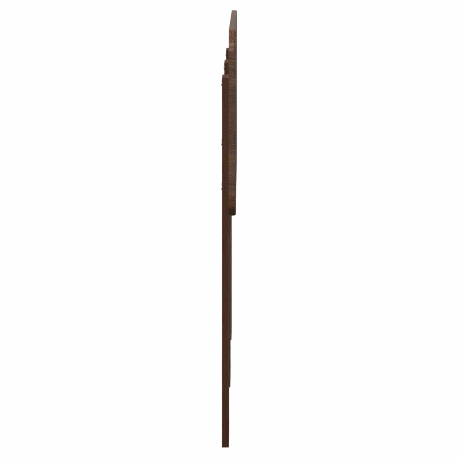 vidaXL Headboard Brown Oak Engineered wood 5