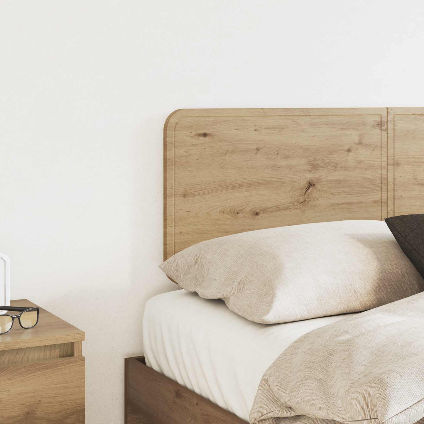 vidaXL Headboard Artisan Oak Engineered wood 3
