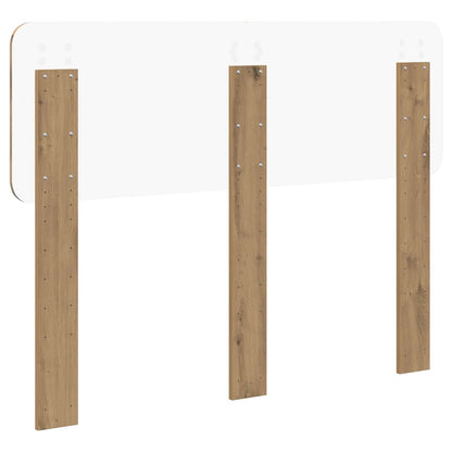 vidaXL Headboard Artisan Oak Engineered wood 6
