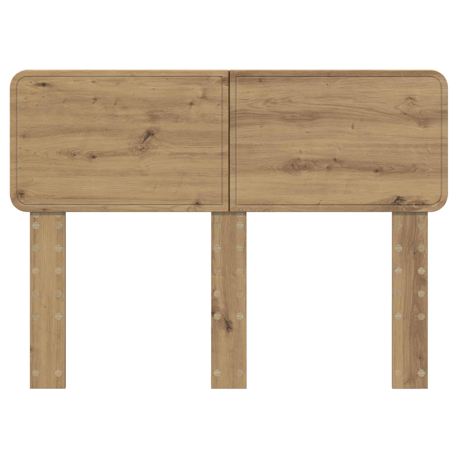vidaXL Headboard Artisan Oak Engineered wood 4