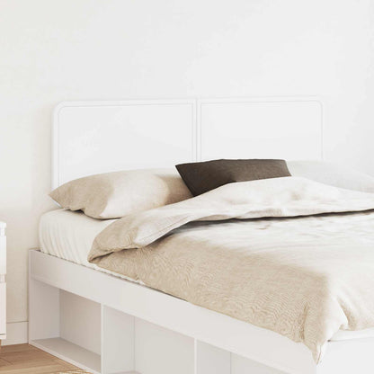 vidaXL Headboard White Engineered wood 1