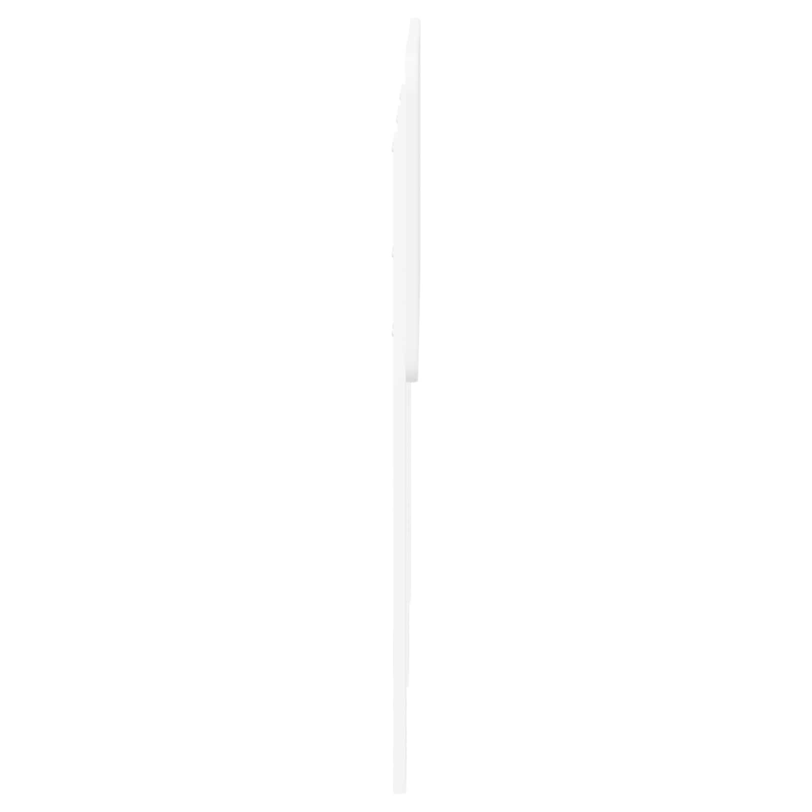 vidaXL Headboard White Engineered wood 5