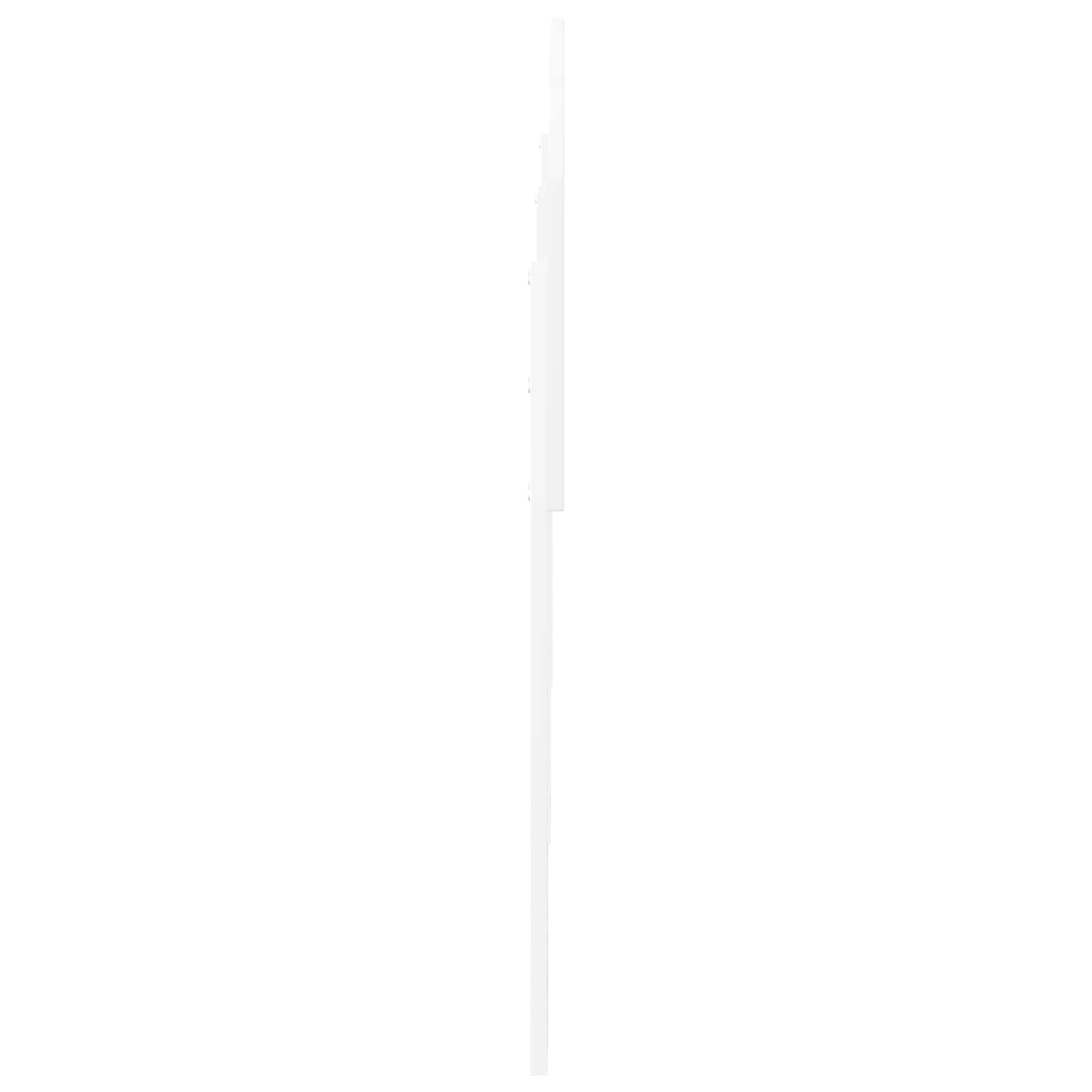 vidaXL Headboard White Engineered wood 5