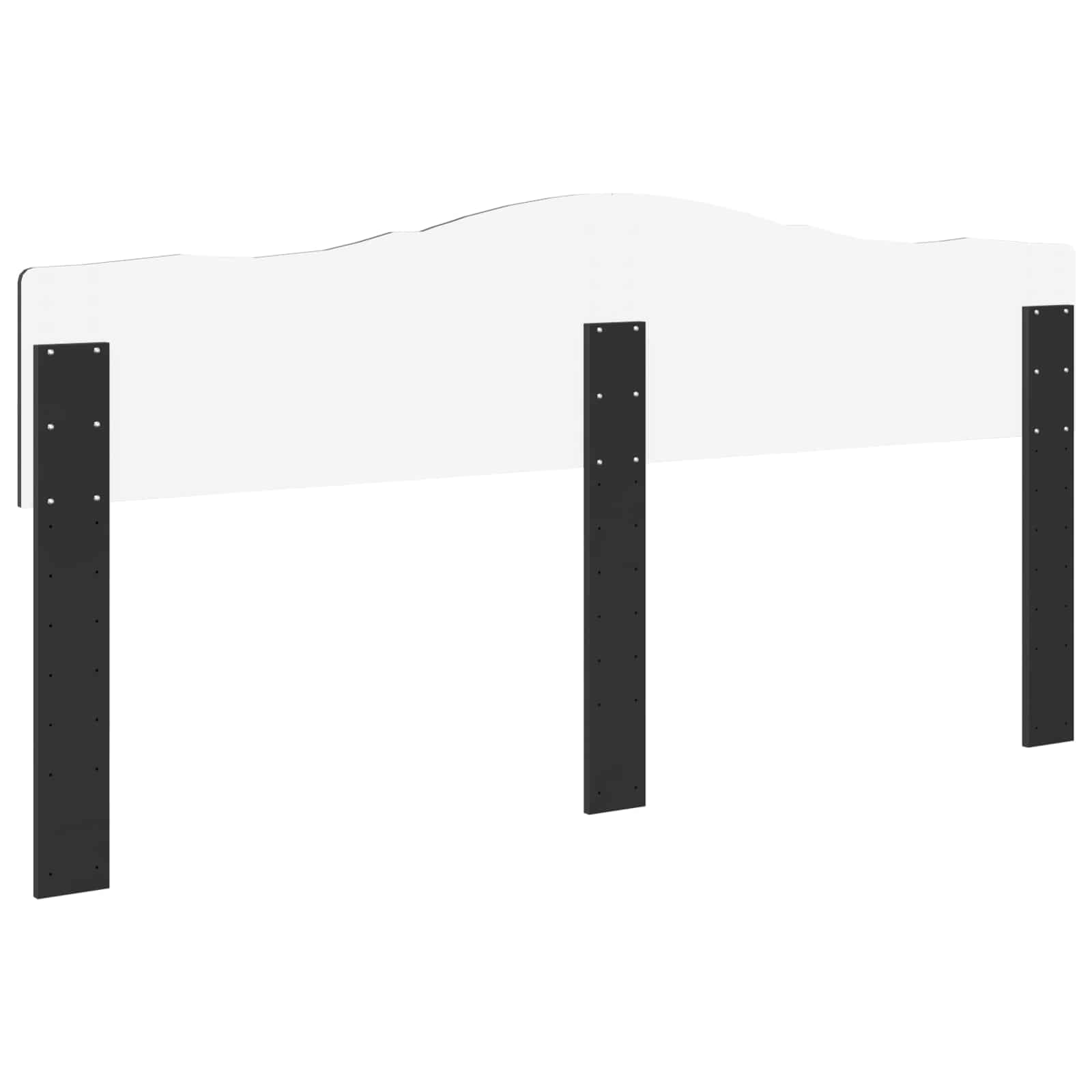 vidaXL Headboard Black Oak Engineered wood 6