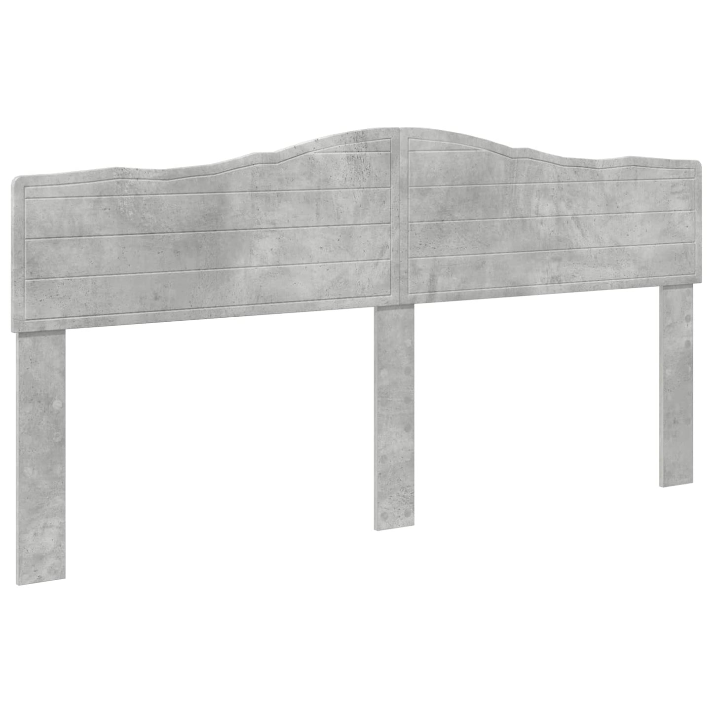 vidaXL Headboard Concrete Grey Engineered wood 2