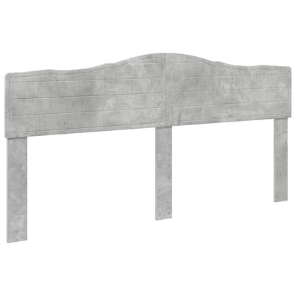 vidaXL Headboard Concrete Grey Engineered wood 2
