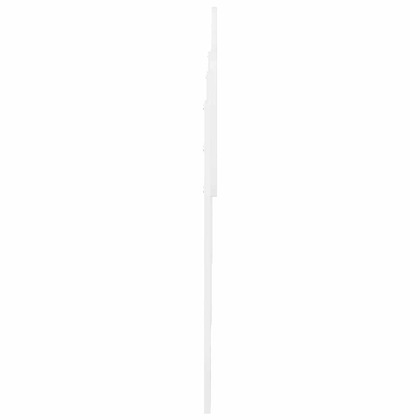 vidaXL Headboard Gloss White Engineered wood 5