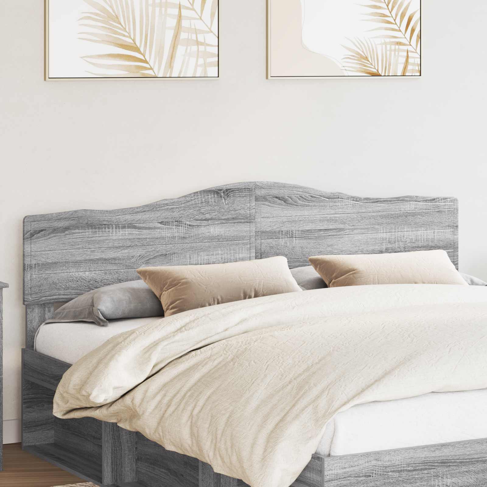 vidaXL Headboard Grey Sonoma Engineered wood 1