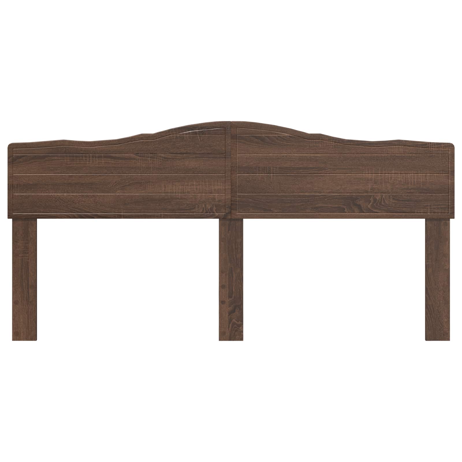 vidaXL Headboard Brown Oak Engineered wood 4